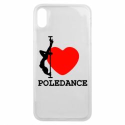 Чехол для iPhone Xs Max Love Pole Dance - PrintSalon