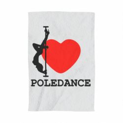 Полотенце с принтом Love Pole Dance - PrintSalon