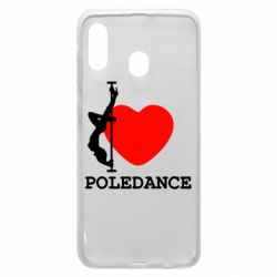 Чехол для Samsung A30 Love Pole Dance - PrintSalon
