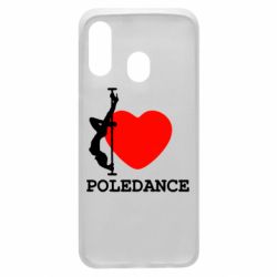 Чехол для Samsung A40 Love Pole Dance - PrintSalon