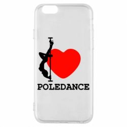 Чехол для iPhone 6/6S Love Pole Dance - PrintSalon
