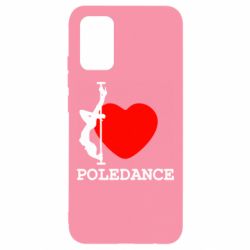 Чехол для Samsung A02s/M02s Love Pole Dance - PrintSalon