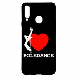 Чехол для Samsung A20s Love Pole Dance - PrintSalon