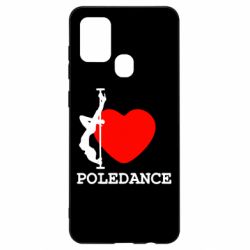 Чехол для Samsung A21s Love Pole Dance - PrintSalon