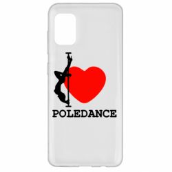 Чехол для Samsung A31 Love Pole Dance - PrintSalon