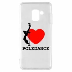 Чехол для Samsung A8 2018 Love Pole Dance - PrintSalon