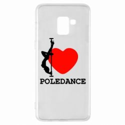 Чехол для Samsung A8+ 2018 Love Pole Dance - PrintSalon