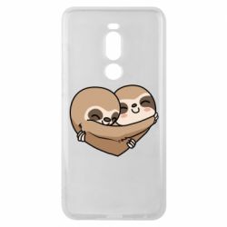 Чехол для Meizu Note 8 Love sloths - PrintSalon
