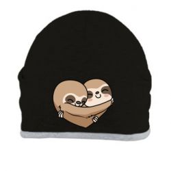 Шапка Love sloths - PrintSalon