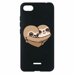 Чехол для Xiaomi Redmi 6A Love sloths - PrintSalon
