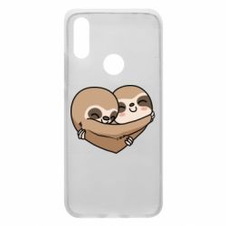Чехол для Xiaomi Redmi 7 Love sloths - PrintSalon