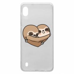Чехол для Samsung A10 Love sloths - PrintSalon