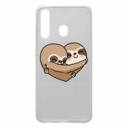 Чехол для Samsung A60 Love sloths - PrintSalon