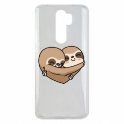 Чехол для Xiaomi Redmi Note 8 Pro Love sloths - PrintSalon