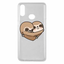Чехол для Samsung A10s Love sloths - PrintSalon