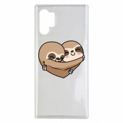 Чехол для Samsung Note 10 Plus Love sloths - PrintSalon