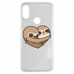 Чехол для Xiaomi Redmi Note 7 Love sloths - PrintSalon