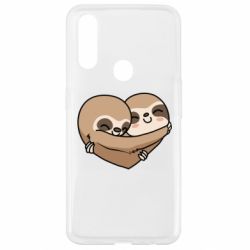 Чехол для Oppo A31 Love sloths - PrintSalon