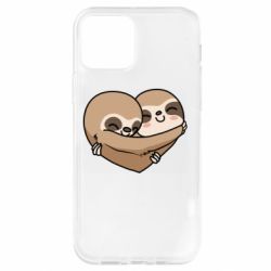 Чехол для iPhone 12 Pro Love sloths - PrintSalon