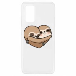 Чехол для Samsung A32 4G Love sloths - PrintSalon