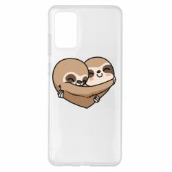 Чехол для Samsung S20+ Love sloths - PrintSalon