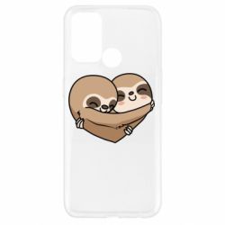 Чехол для Oppo A52/A72/A92 Love sloths - PrintSalon
