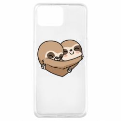Чехол для Oppo A73 Love sloths