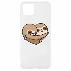 Чехол для Oppo A92s Love sloths - PrintSalon
