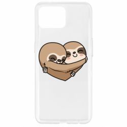 Чехол для Oppo Reno 4 Lite Love sloths - PrintSalon