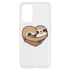 Чехол для Oppo Reno 5 4G Love sloths - PrintSalon