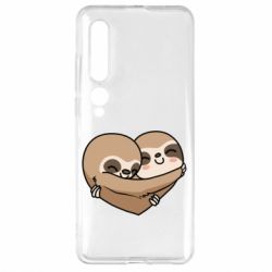 Чехол для Xiaomi Mi10/10 Pro Love sloths - PrintSalon