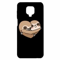 Чехол для Xiaomi Redmi Note 9S/9Pro/9Pro Max Love sloths