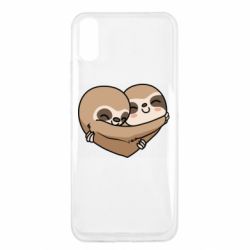 Чехол для Xiaomi Redmi 9a Love sloths