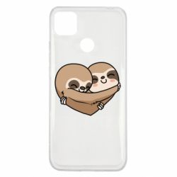 Чехол для Xiaomi Redmi 9c Love sloths