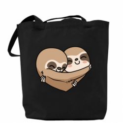 Эко-сумка Love sloths - PrintSalon