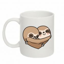 Чашка 320ml Love sloths - PrintSalon