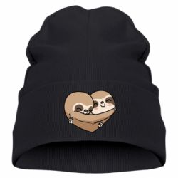 Детская шапка Love sloths - PrintSalon