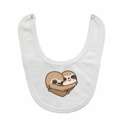 Слюнявчик  Love sloths