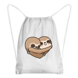Рюкзак-мешок Love sloths - PrintSalon