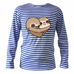 Тельняшка с длинным рукавом Love sloths