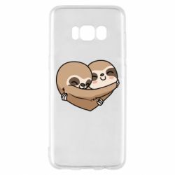 Чехол для Samsung S8 Love sloths - PrintSalon