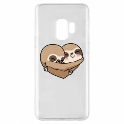 Чехол для Samsung S9 Love sloths - PrintSalon