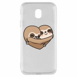 Чехол для Samsung J3 2017 Love sloths - PrintSalon