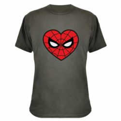 Камуфляжна футболка Love spider man - PrintSalon