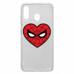 Чохол для Samsung A20 Love spider man - PrintSalon
