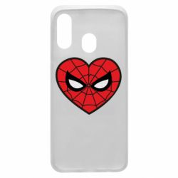 Чохол для Samsung A40 Love spider man - PrintSalon