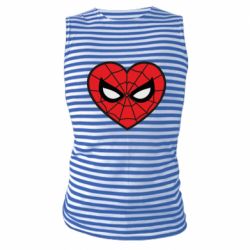 Майка-тільняшка Love spider man - PrintSalon