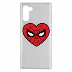 Чохол для Samsung Note 10 Love spider man - PrintSalon