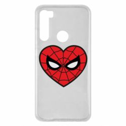 Чохол для Xiaomi Redmi Note 8 Love spider man - PrintSalon