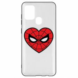 Чохол для Samsung A21s Love spider man - PrintSalon